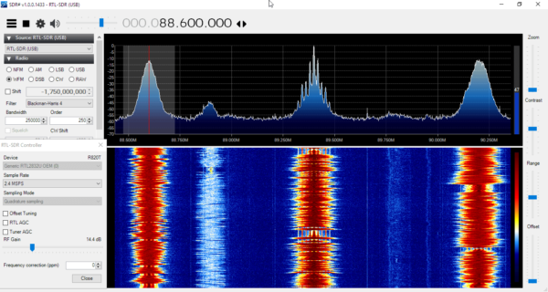 Режекторний фільтр FM для RTL-SDR