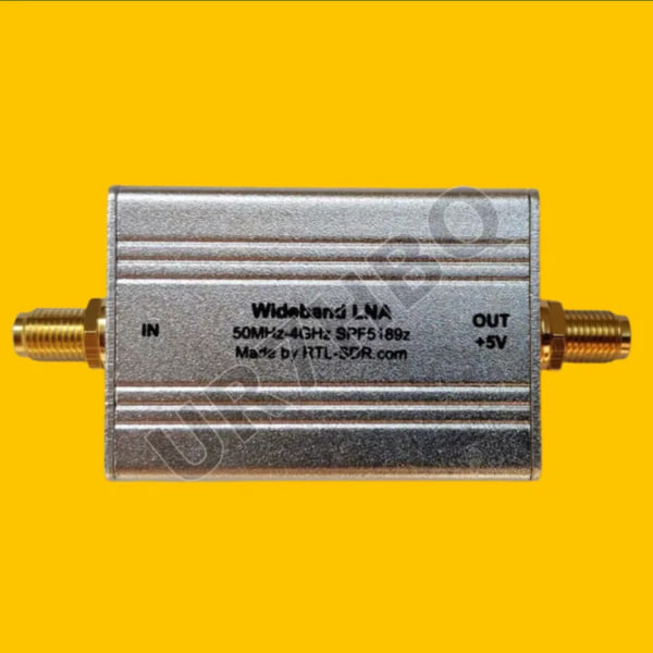 Малошумний підсилювач МШУ LNA для RTL-SDR 50МГц - 4ГГц SPF5189Z 3-5V